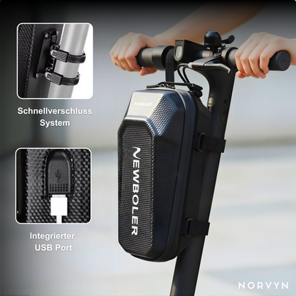 E-Scooter Fronttasche mit Zahlenschloss – Wasserdicht & sicher