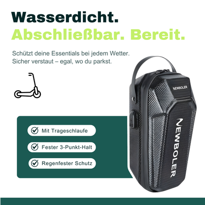 E-Scooter Fronttasche mit Zahlenschloss – Wasserdicht & sicher