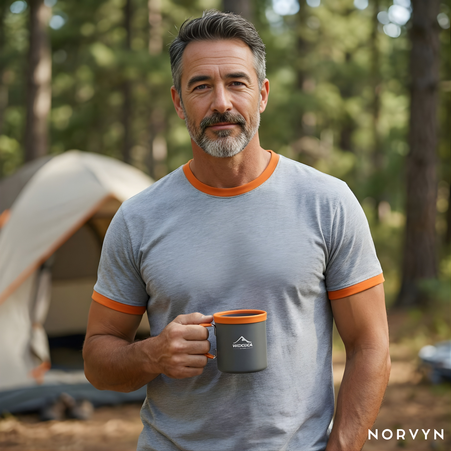 Camping-Kaffeeset mit French Press – Frischer Kaffee, überall draußen